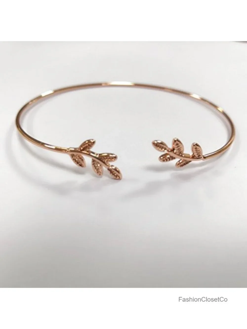 Adjustable Open Cuff Wire Bangle Bracelet Copper Zinc Alloy